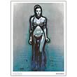 Star Wars Princess Leia Restrained Paper Giclee Print